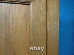 Échelle Solide Dovetaille Oak Wood Large 2door 1drawer Wardrobe H193 W113 Voir Magasin