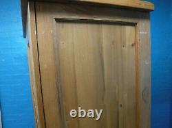 Échelle Solide Dovetaille Oak Wood Large 2door 1drawer Wardrobe H193 W113 Voir Magasin