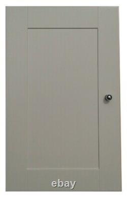 Matte Cream Shaker Fitted Kitchen Armoire Portes Compatibles Avec Howdens Burford