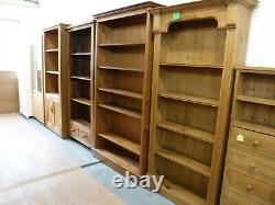 Poids Solide Rustique Dovetailed Large Chunky 2door 2drawer Wardrobe 204x174cm