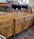 Vintage French Louis Xv Style 4 Porte/4drawer Grand Buffet